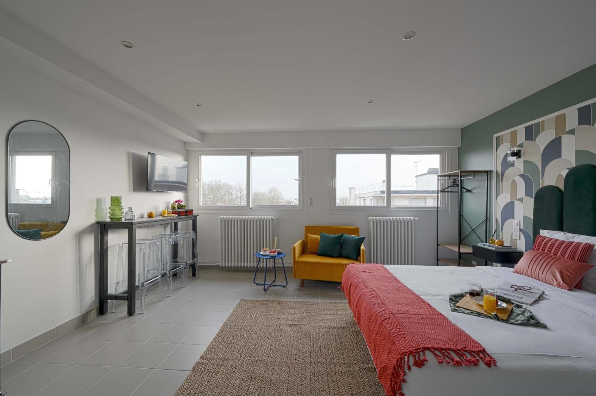 Modern Bright Apartment In Appart'Hotel Saint-Maur-des-Fosses Ngoại thất bức ảnh