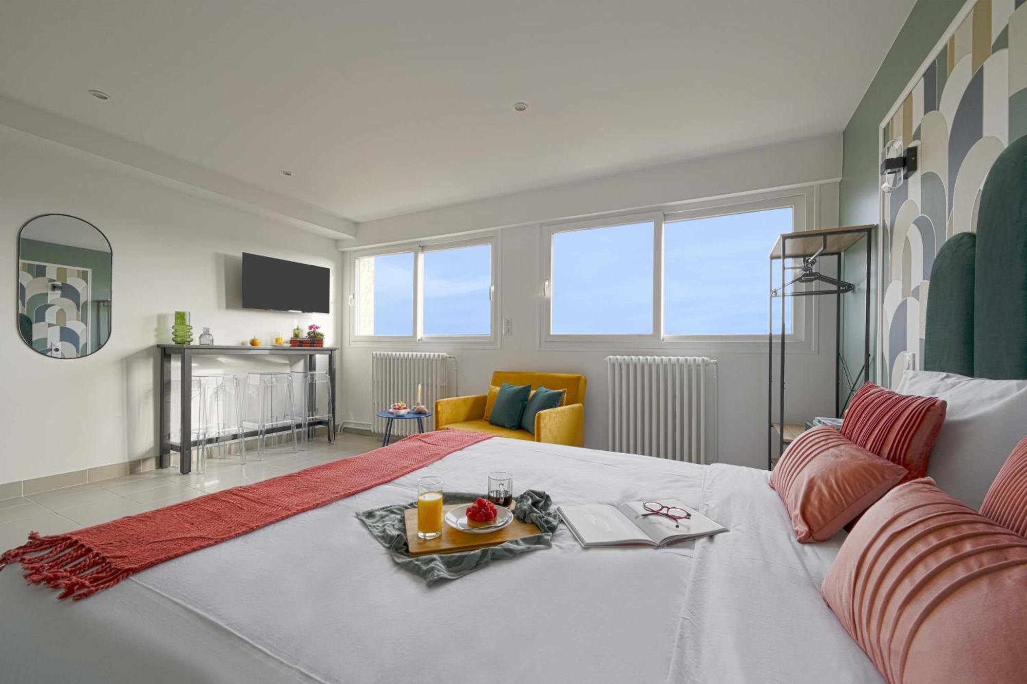 Modern Bright Apartment In Appart'Hotel Saint-Maur-des-Fosses Ngoại thất bức ảnh