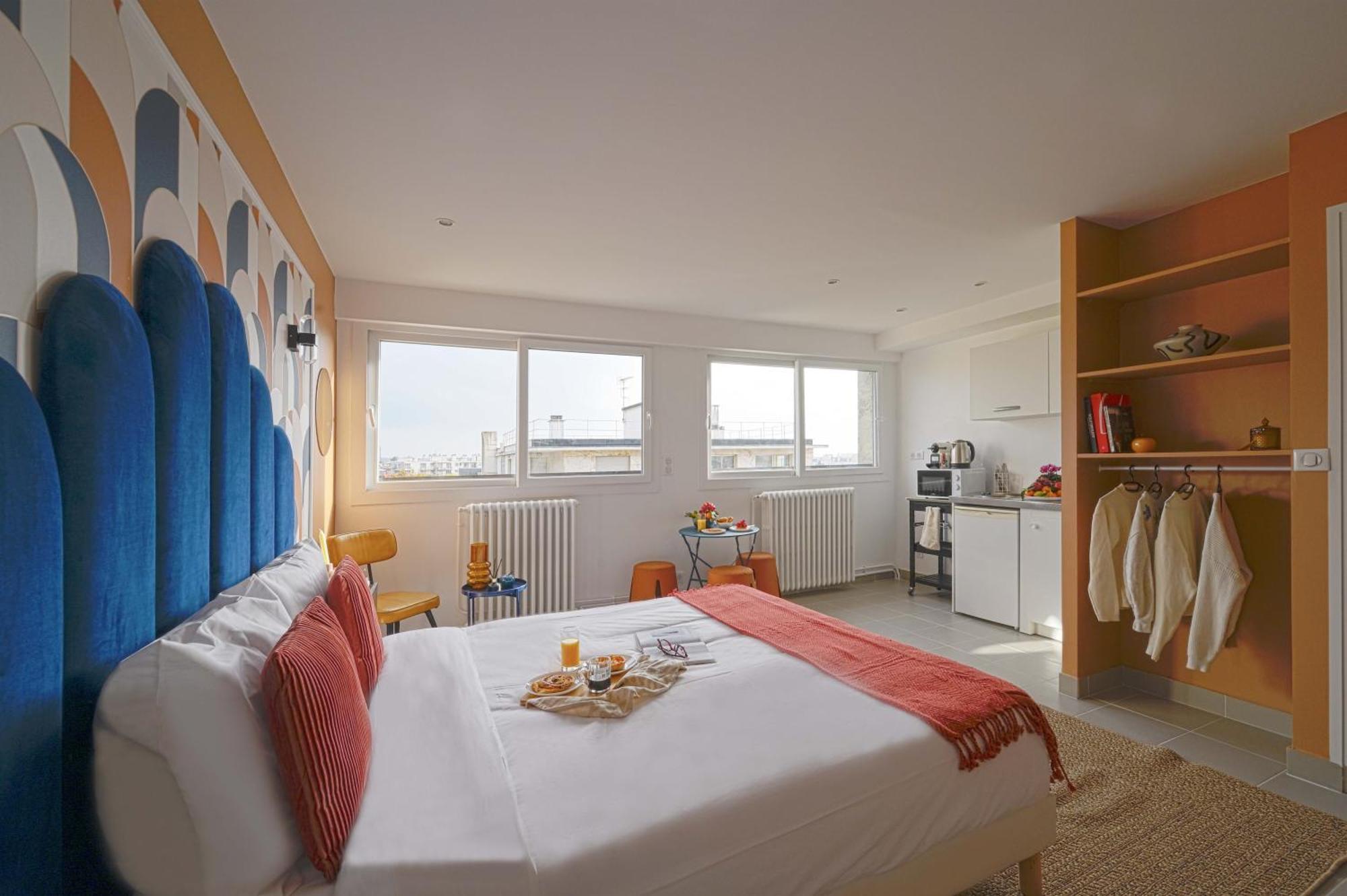 Modern Bright Apartment In Appart'Hotel Saint-Maur-des-Fosses Ngoại thất bức ảnh