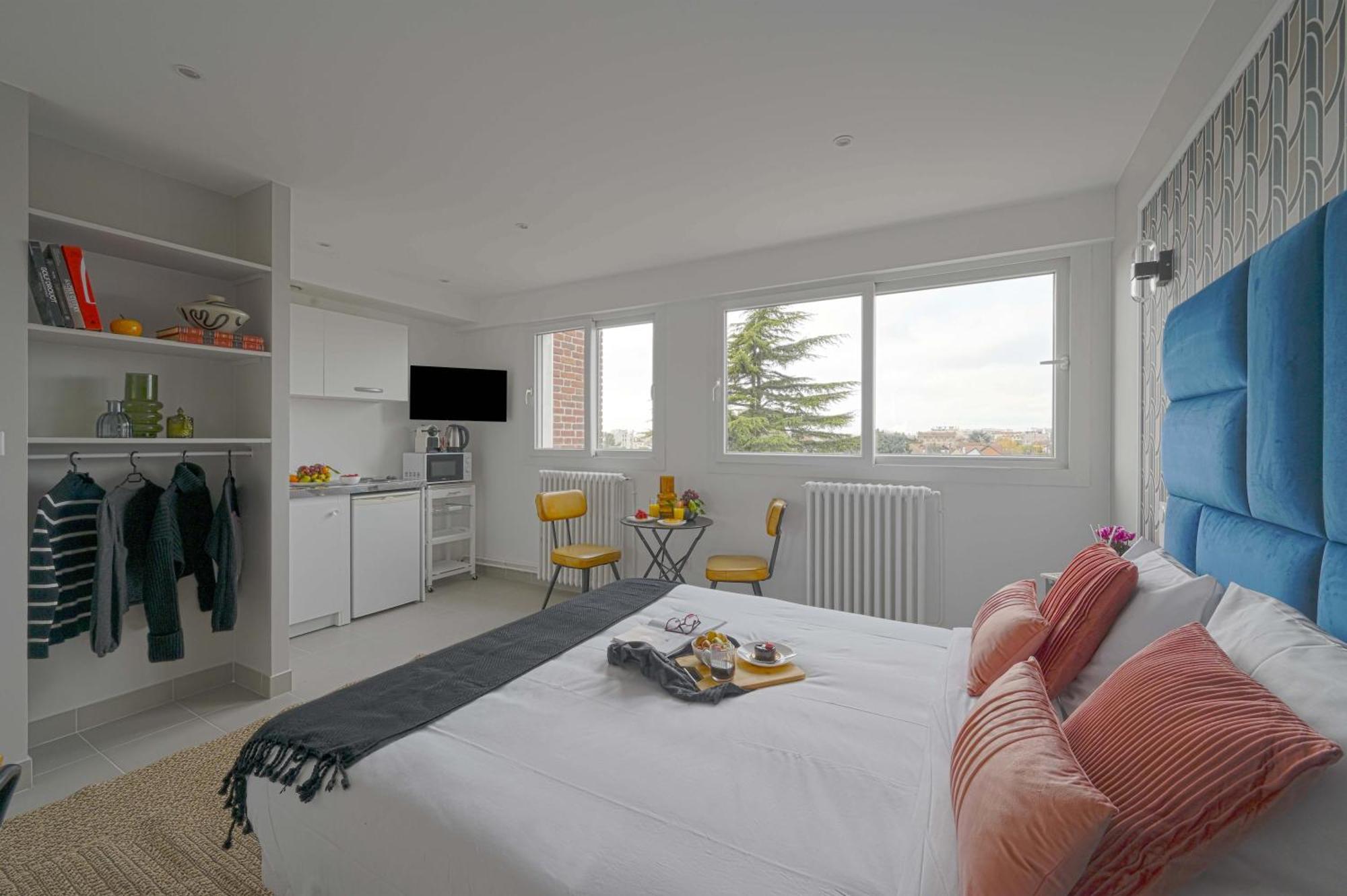 Modern Bright Apartment In Appart'Hotel Saint-Maur-des-Fosses Ngoại thất bức ảnh