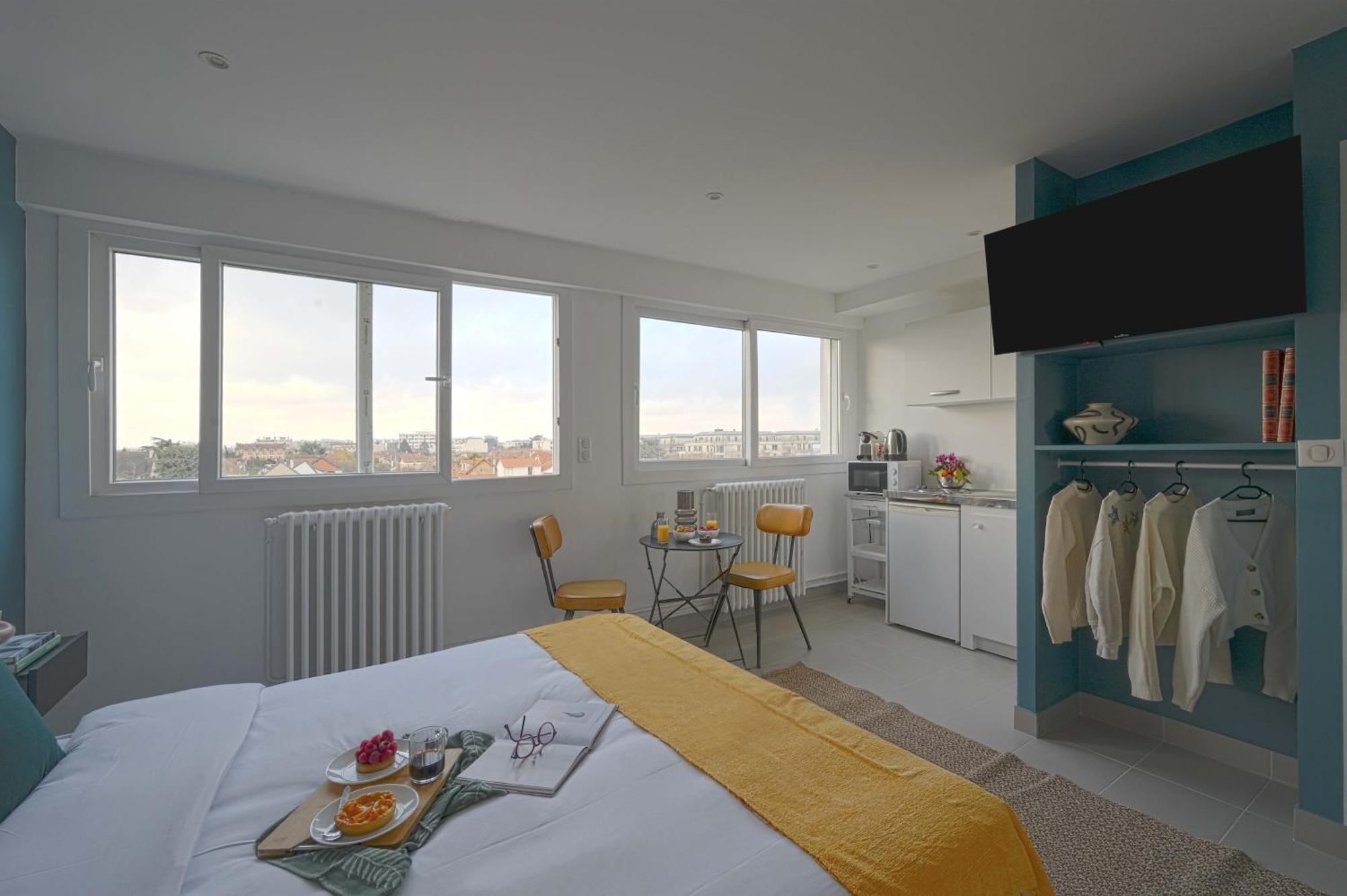 Modern Bright Apartment In Appart'Hotel Saint-Maur-des-Fosses Ngoại thất bức ảnh