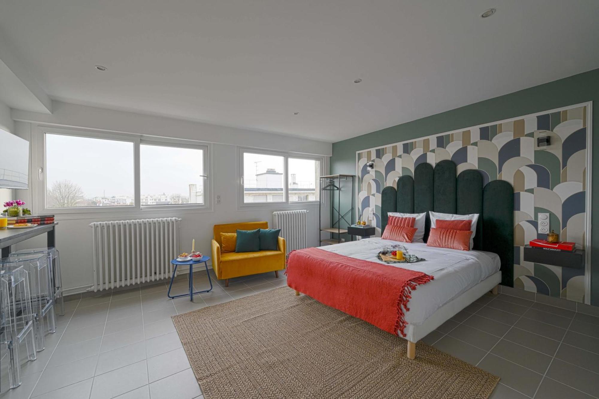 Modern Bright Apartment In Appart'Hotel Saint-Maur-des-Fosses Ngoại thất bức ảnh