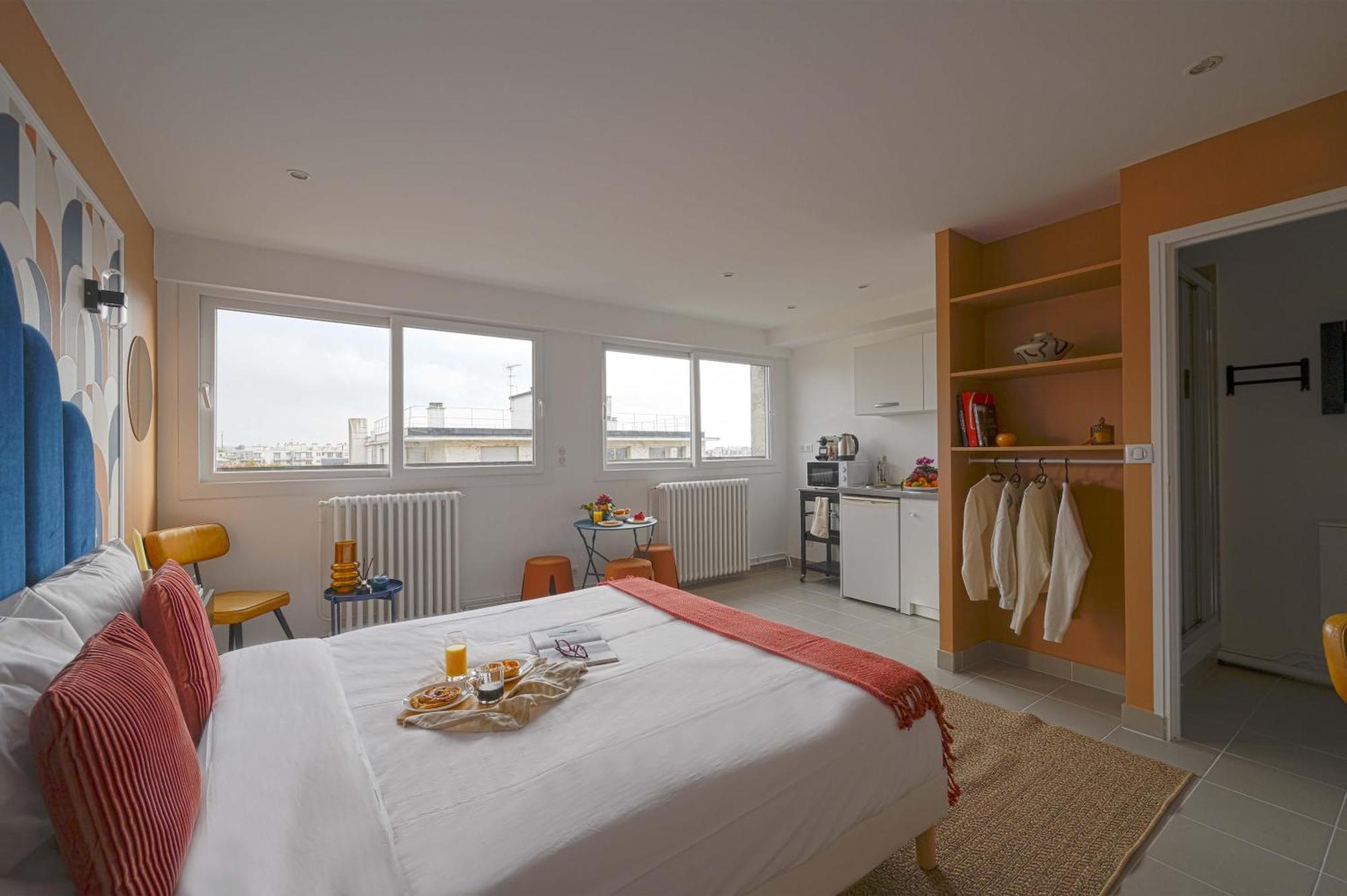 Modern Bright Apartment In Appart'Hotel Saint-Maur-des-Fosses Ngoại thất bức ảnh